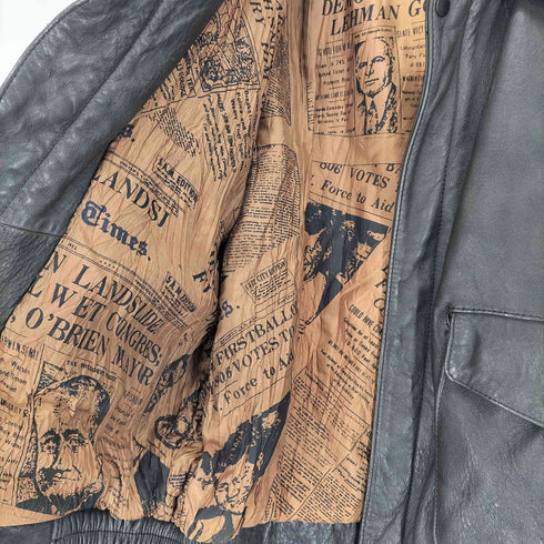 pierre bonee lamb leather A-2 フライトジャケット メンズ JPN:L