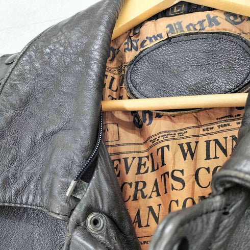 pierre bonee lamb leather A-2 フライトジャケット メンズ JPN:L