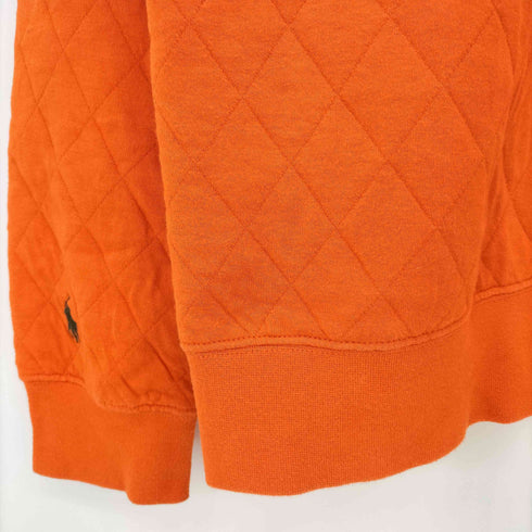 ポロラルフローレン POLO RALPH LAUREN Quarter Snap Quilted Double Knit Pullover 現行タグ キルティング スナップ ニット プルオーバー メンズ import:L