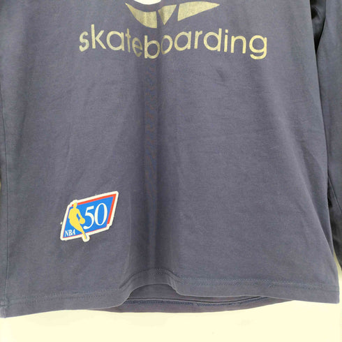 アディダスオリジナルス adidas Originals SKATEBOARDING 3ストライプ フロント トレフォイルルゴ L/S Tシャツ メンズ import:L