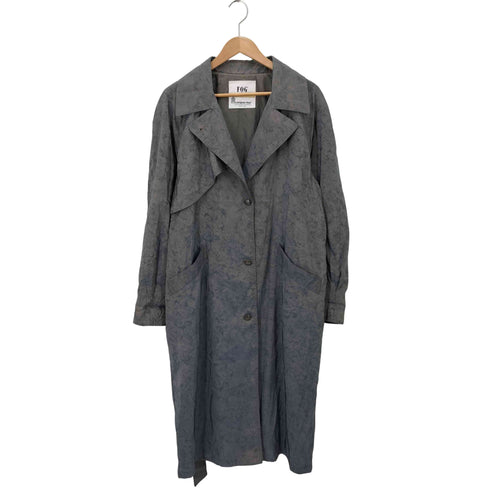 ロンドンフォグ LONDON FOG 玉虫 総柄 トレンチコート レディース