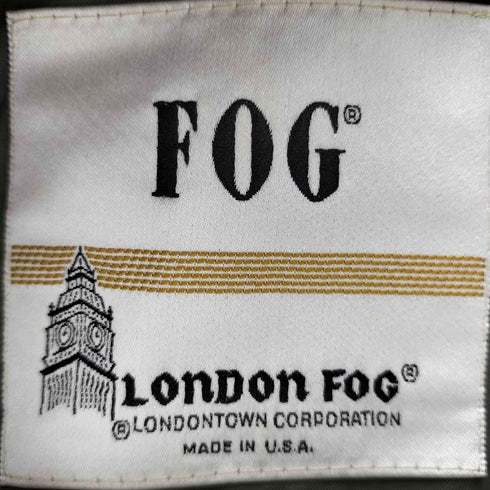 ロンドンフォグ LONDON FOG 玉虫 総柄 トレンチコート レディース