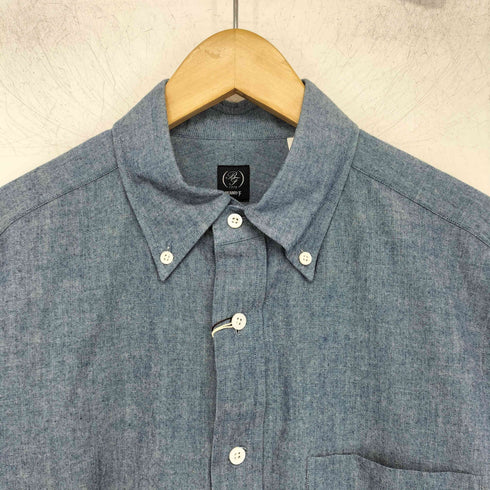 ビームスエフ BEAMS F ボタンダウンシャンブレーシャツ メンズ US:40