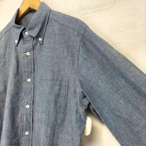 ビームスエフ BEAMS F ボタンダウンシャンブレーシャツ メンズ US:40