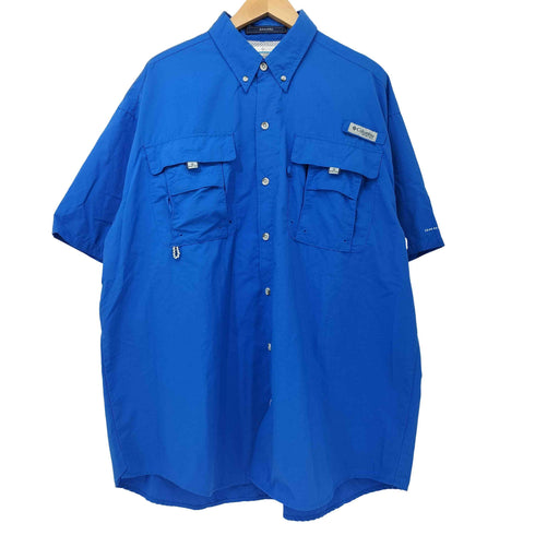 コロンビア Columbia PFG BAHAMA ICON SS SHIRT バハマ アイコン ショートスリーブ フィッシング シャツ メンズ import:L