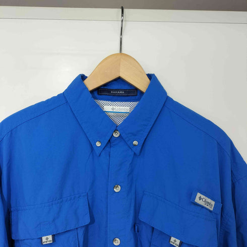 コロンビア Columbia PFG BAHAMA ICON SS SHIRT バハマ アイコン ショートスリーブ フィッシング シャツ メンズ import:L