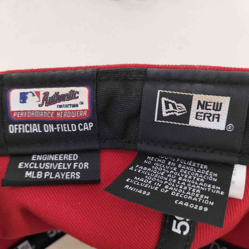 ニューエラ NEW ERA ベースボールチーム ロゴ刺繍 6パネルキャップ メンズ 61.5