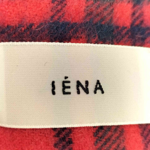 イエナ IENA タータンチェック柄 カシミヤ大判ストール レディース