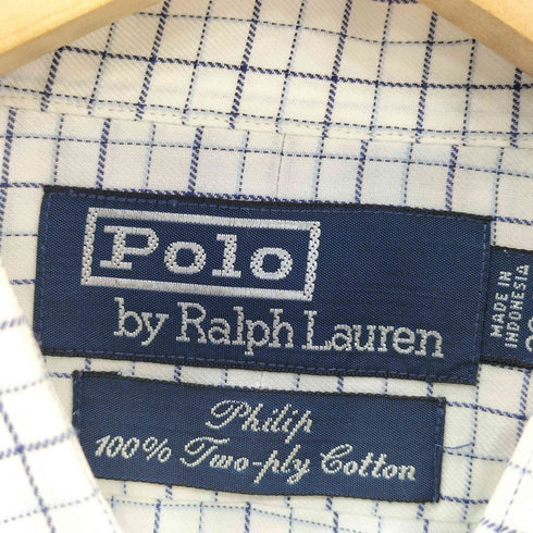 ポロバイラルフローレン Polo by RALPH LAUREN PHILIP ワイドカラーボタンダウンシャツ メンズ 39-82