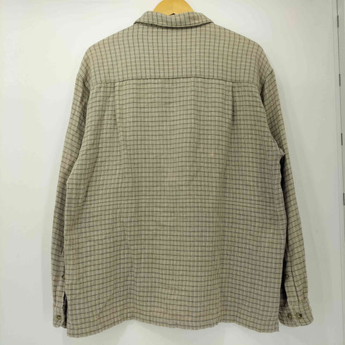 コロンビア Columbia 00s インド綿 チェック ボタンダウン L/S シャツ メンズ import:M