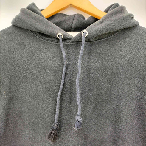 チャンピオン Champion REVERSE WEAVE 70s 単色タグ 復刻 袖ロゴ刺繍 プルオーバーパーカー メンズ import:L