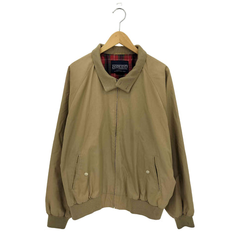 ランズエンド LANDS END 90s コットンポリ ハリントンジャケット メンズ XL