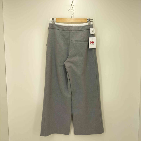 ザラ ZARA WIDE-LEGパンツ ダブルウエストバンド レディース XS
