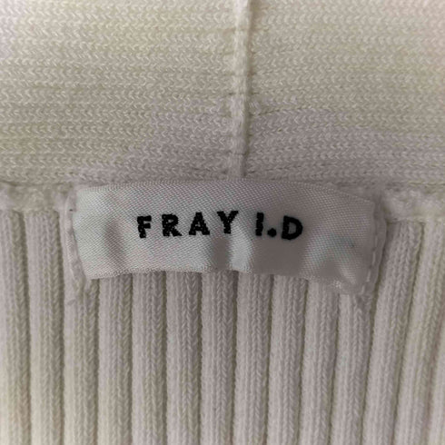 フレイアイディー FRAY I.D 変形スリーブニットプルオーバー レディース FREE