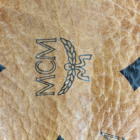 エムシーエム MCM ヴィセトス柄 2WAY レザー ミニボストンバッグ レディース