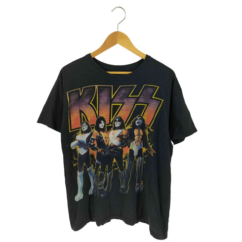 バンド プリント Tシャツ メンズ