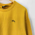 ステューシー Stussy Yin-Yang Logo Pullover Sweatshirt スウェット レディース import:M