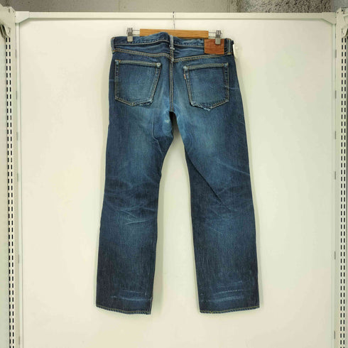 モモタロウジーンズ MOMOTARO JEANS ボタンフライデニムパンツ セルヴィッチ ピンク耳 メンズ