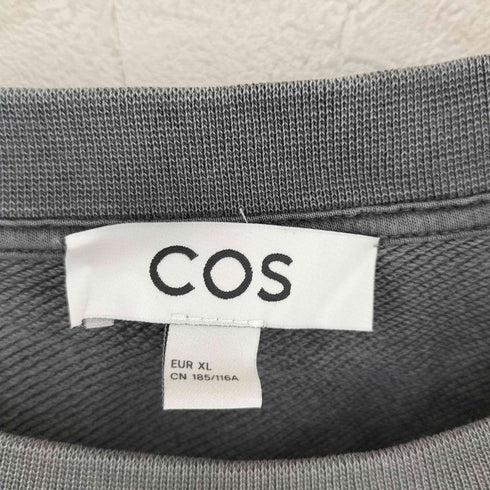 コス COS 半袖 前V スウェット メンズ XL