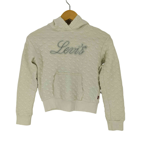 リーバイス Levis ロゴワッペン ぽこぽこ プルオーバー パーカー レディース import:M