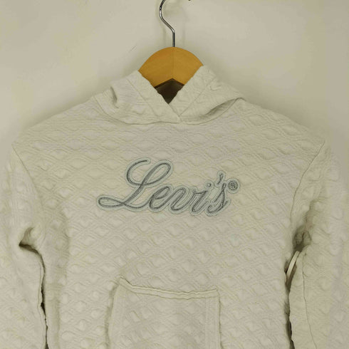 リーバイス Levis ロゴワッペン ぽこぽこ プルオーバー パーカー レディース import:M