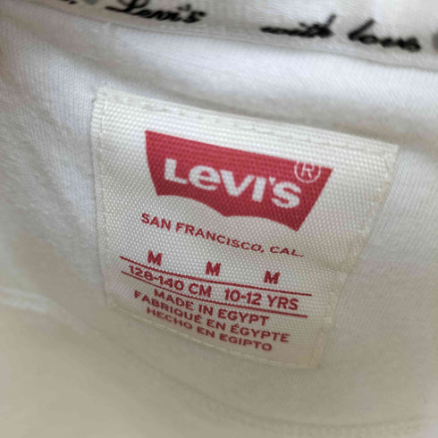 リーバイス Levis ロゴワッペン ぽこぽこ プルオーバー パーカー レディース import:M