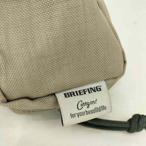 ブリーフィング BRIEFING ONE ZIP POUCH ワンジップポーチ メンズ