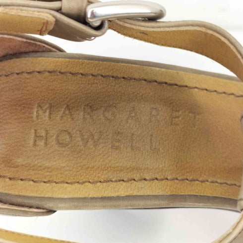 マーガレットハウエル MARGARET HOWELL レザーサンダル レディース