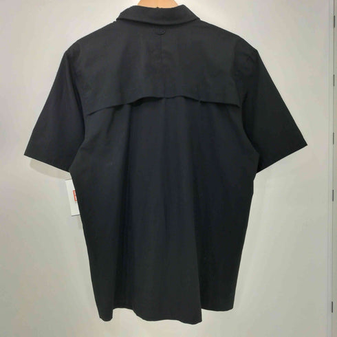 ザノースフェイス THE NORTH FACE CAMISA S/S FIRST TRAIL ポリエステル スナップボタン S/S シャツ メンズ import:M