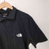 ザノースフェイス THE NORTH FACE CAMISA S/S FIRST TRAIL ポリエステル スナップボタン S/S シャツ メンズ import:M