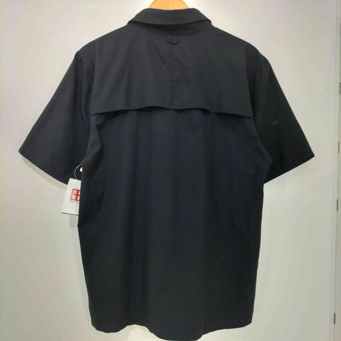 ザノースフェイス THE NORTH FACE CAMISA S/S FIRST TRAIL ポリエステル スナップボタン S/S シャツ メンズ import:M