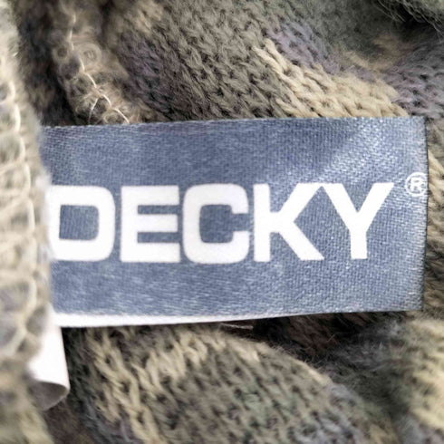 デッキー DECKY camo long beanies メンズ