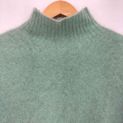 グリーンレーベルリラクシング GREEN LABEL RELAXING ヘアリー ハイネック プルオーバー ニット レディース