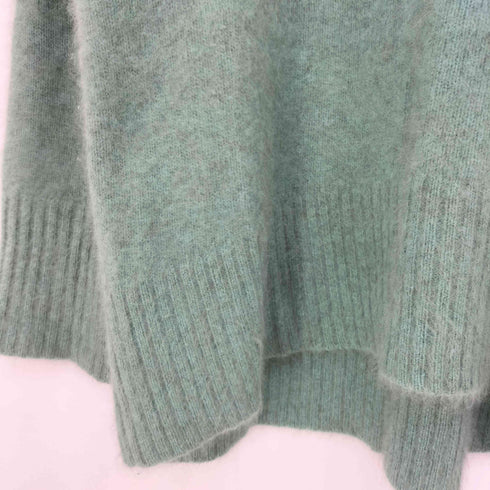 グリーンレーベルリラクシング GREEN LABEL RELAXING ヘアリー ハイネック プルオーバー ニット レディース