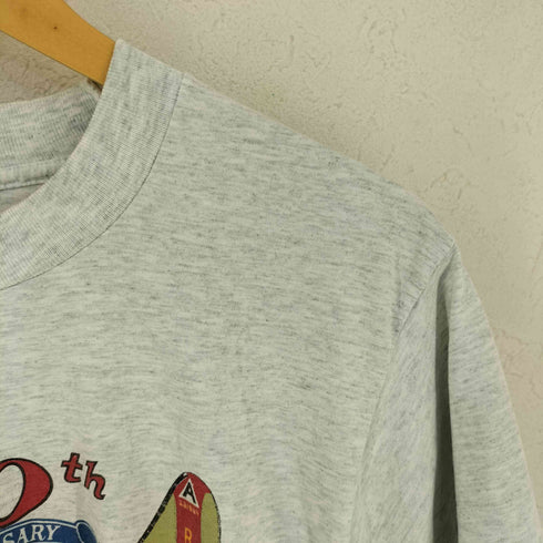 フルーツオブザルーム FRUIT OF THE LOOM 90S USA製 B-17G プリント Tシャツ メンズ M