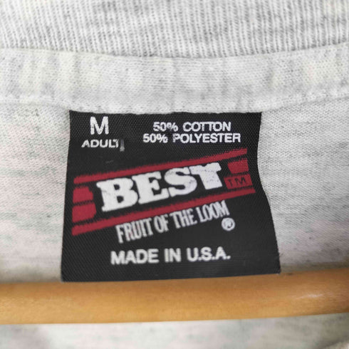 フルーツオブザルーム FRUIT OF THE LOOM 90S USA製 B-17G プリント Tシャツ メンズ M