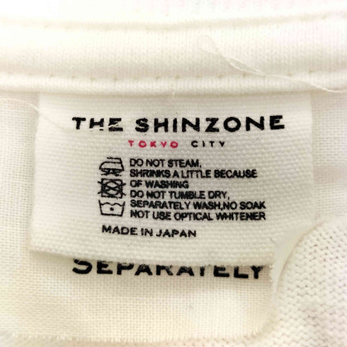ザシンゾーン THE Shinzone PANEL BORDER TOP コットン パネルボーダー カットソー レディース FREE
