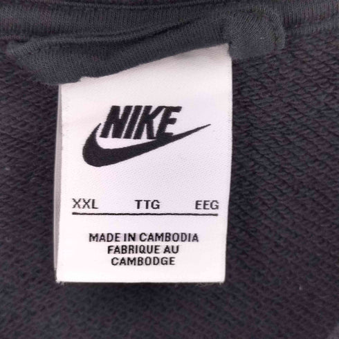 ナイキ NIKE NIKE AS M NSW CIRCA FT SS TOP BLACK/WHITE メンズ 2XL