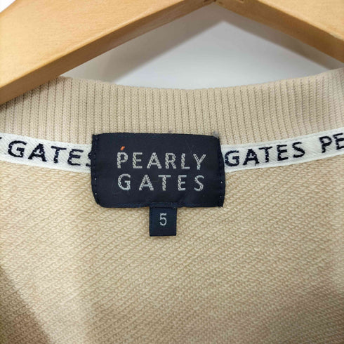 パーリーゲイツ PEARLY GATES ラビット プリント フレンチテリー クルーネック スウェット メンズ JPN:5