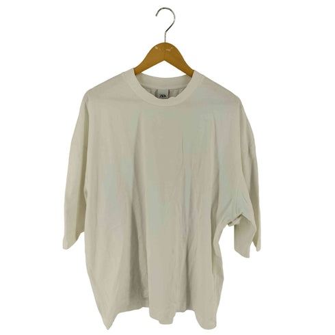 ザラ ZARA 太リブ Tシャツ メンズ import:XL