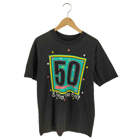 ヘインズ Hanes 90S USA製 Better Than Ever プリント Tシャツ メンズ L