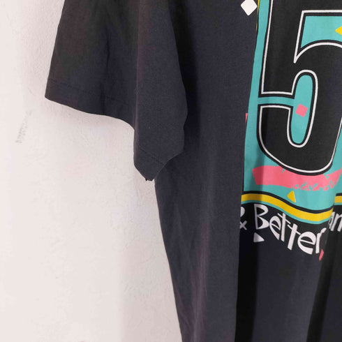 ヘインズ Hanes 90S USA製 Better Than Ever プリント Tシャツ メンズ L