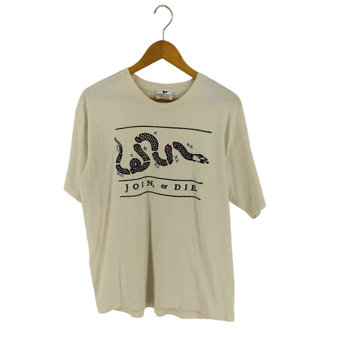 ベイサイド BAYSIDE USA製 JOIN or DIE プリント Tシャツ メンズ L