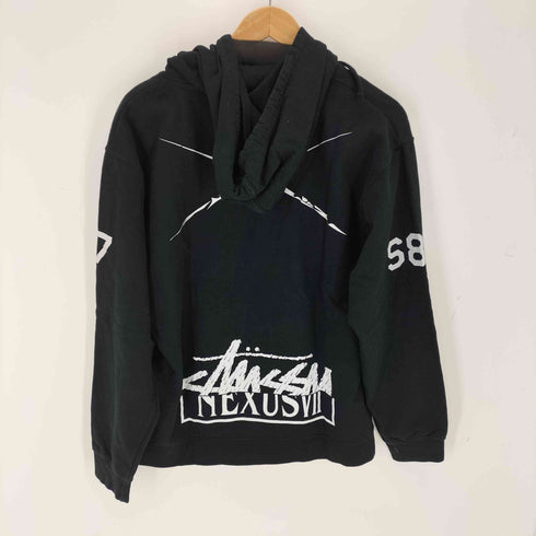 ステューシー Stussy nexus7 00s ロゴプリントパーカー メンズ import:M