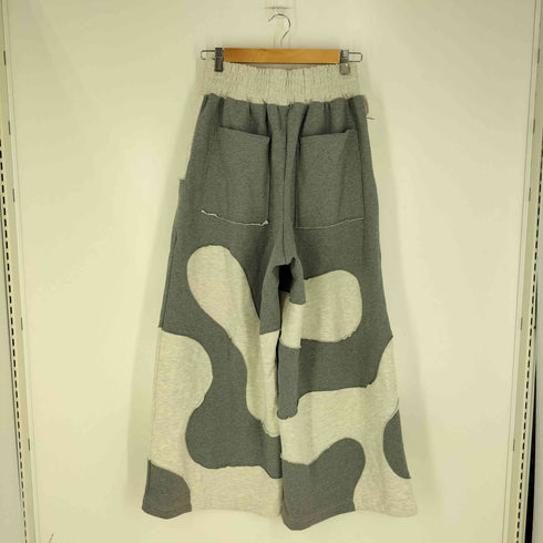 APHLOTUS カーブ切替 バイカラー 裏起毛イージーワイドパンツ メンズ JPN:M