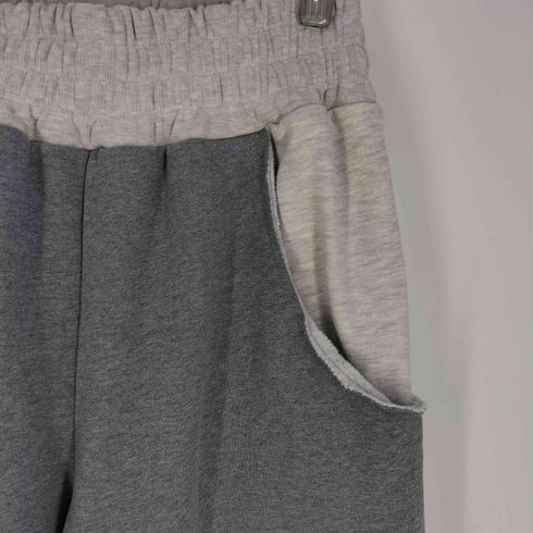 APHLOTUS カーブ切替 バイカラー 裏起毛イージーワイドパンツ メンズ JPN:M