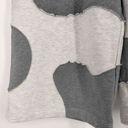 APHLOTUS カーブ切替 バイカラー 裏起毛イージーワイドパンツ メンズ JPN:M