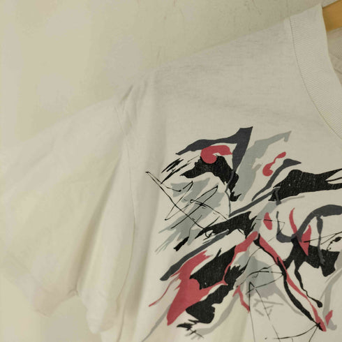 FOR THE BODY CO 90S アートプリント Tシャツ メンズ XL