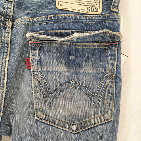 エドウィン EDWIN 503 BLUE TRIP ブーツカットデニムパンツ メンズ 32×32