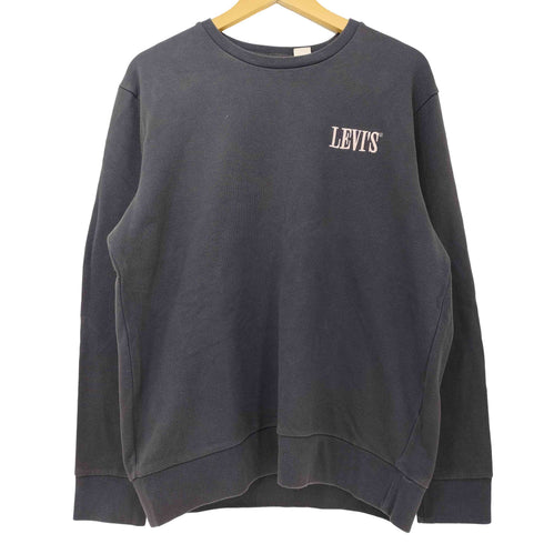 リーバイス Levis ロゴ刺繍 フレンチテリー クルーネック スウェット メンズ JPN:L
